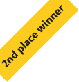 1st place winner banner